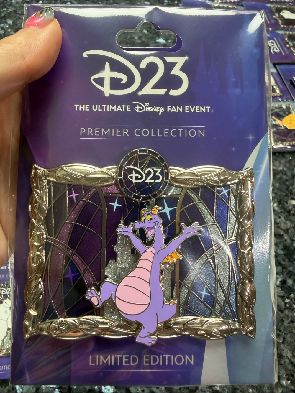 D23 Premier Collection FIGMENT LE 100 Pin. 2026 Fan event, in hand now.
